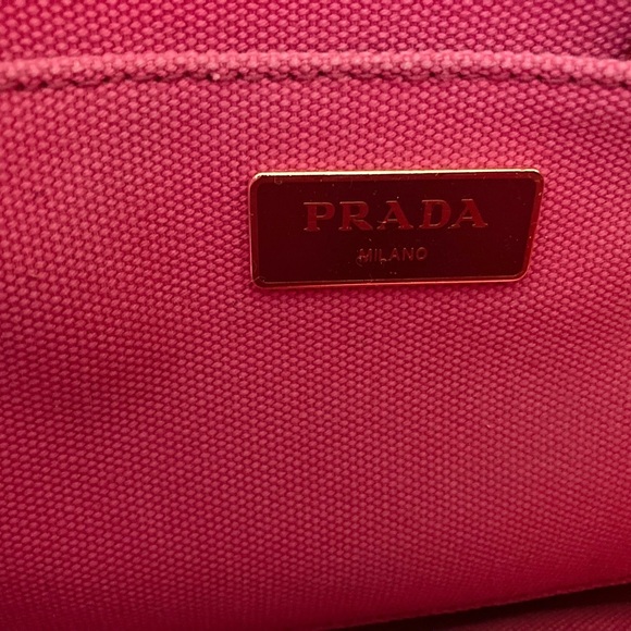 Prada Canapa PM in Pink - Picture 10 of 16